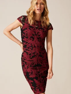 Eldora Tapework Lace Dress