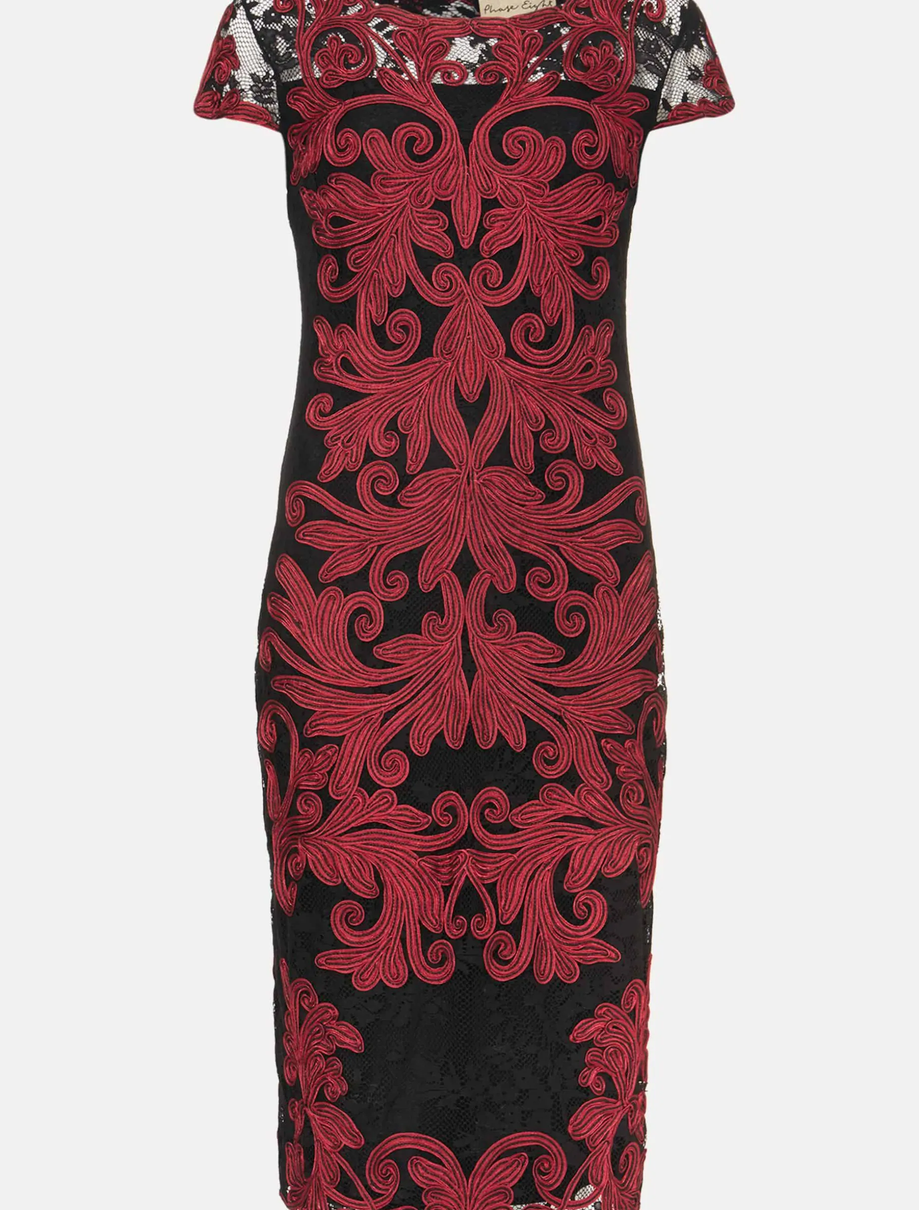 Eldora Tapework Lace Dress