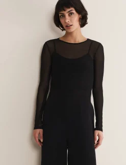 Eleena Mesh Top