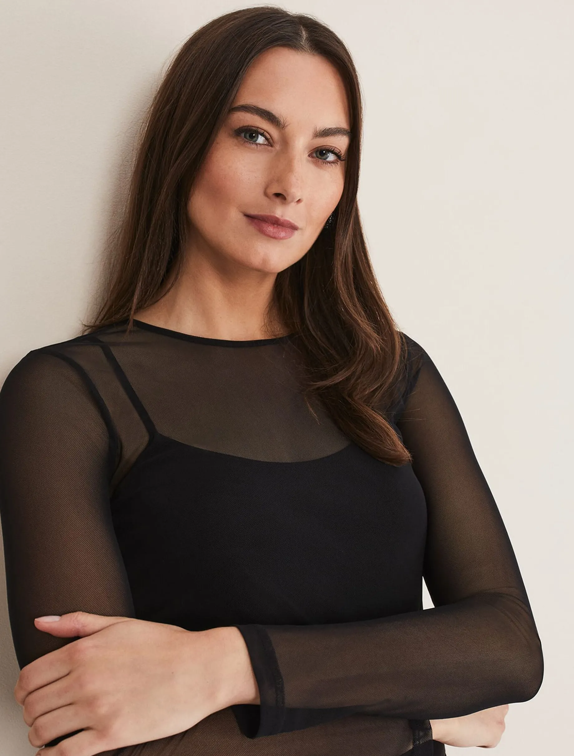 Eleena Mesh Top