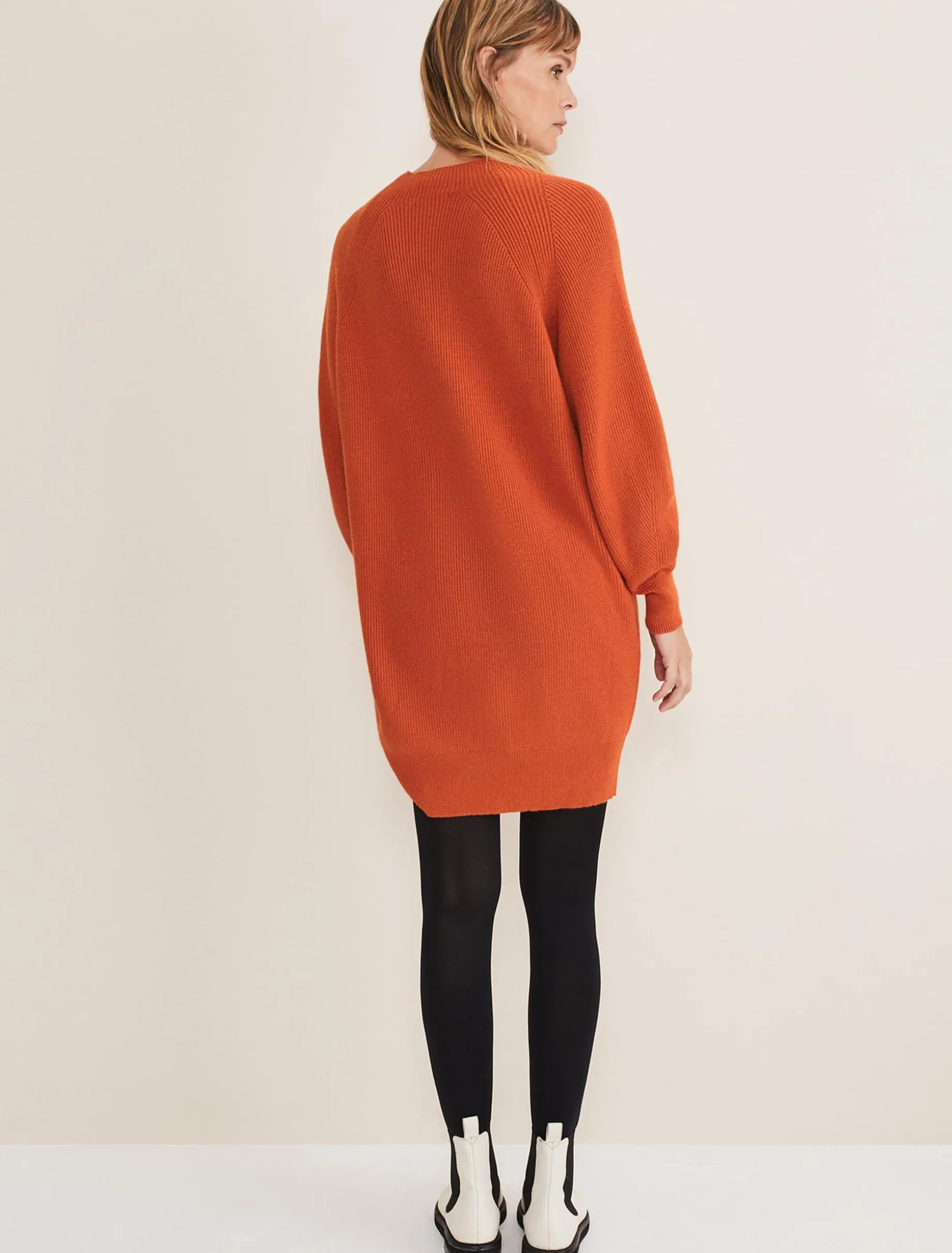 Eliana Knitted Jumper Dress