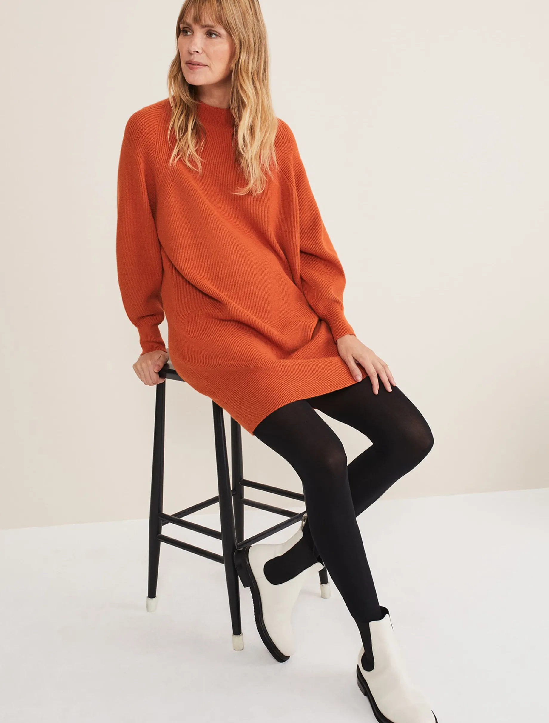 Eliana Knitted Jumper Dress