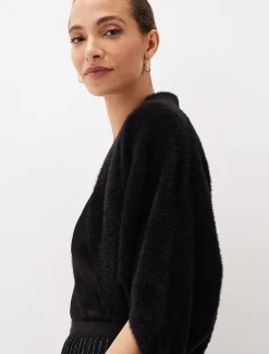 Elizan Fluffy Cocoon Cardigan