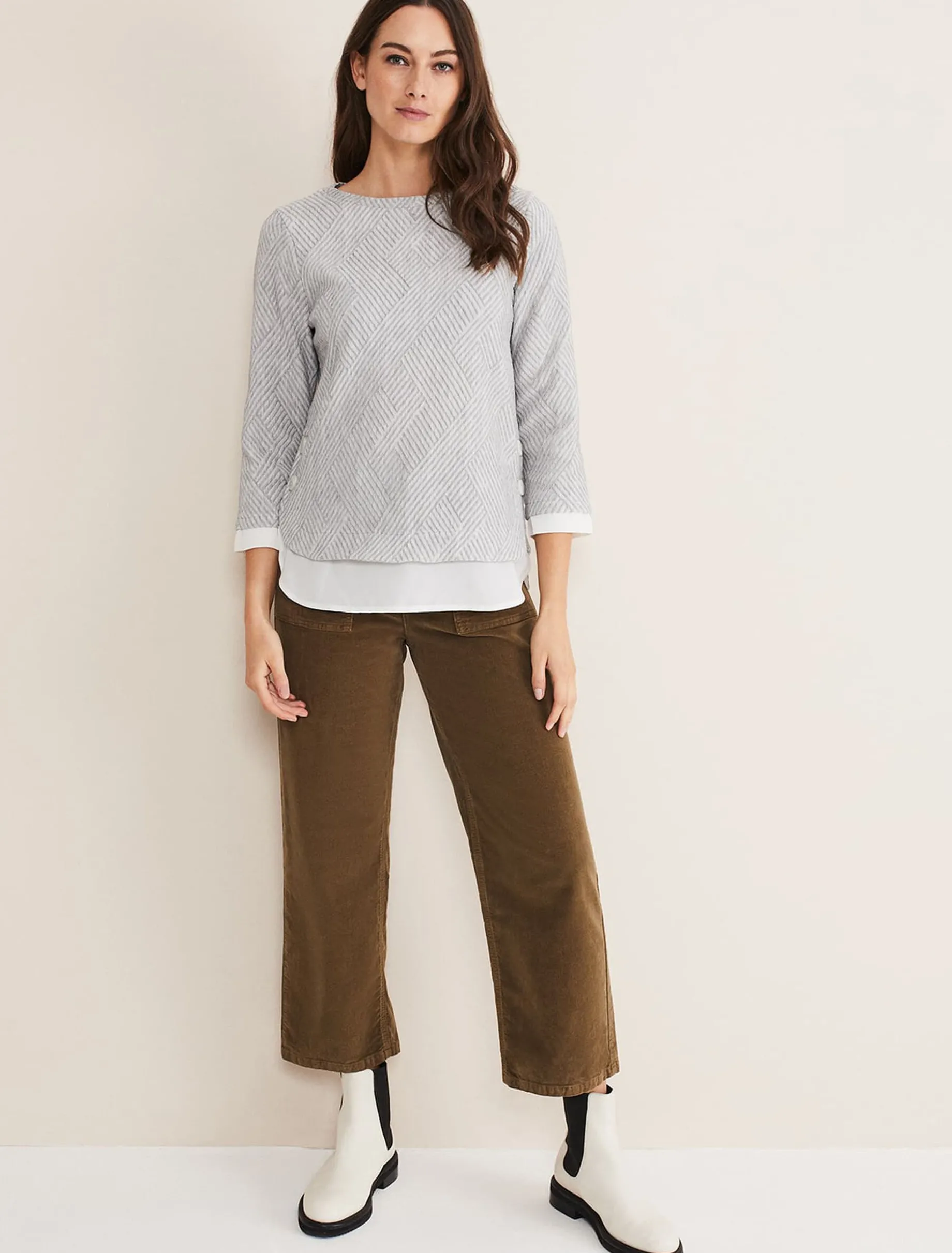 Elizza Zig Zag Top