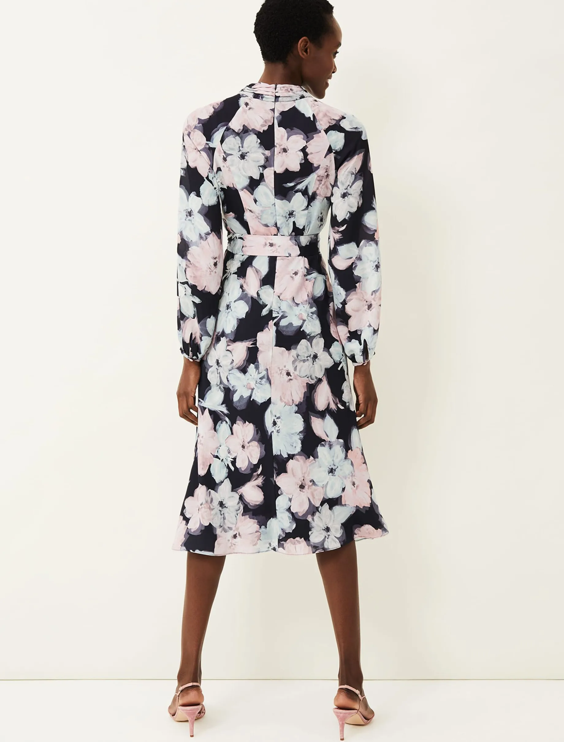 Ella Floral Print Dress