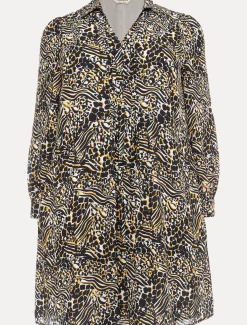 Elle Printed Swing Dress