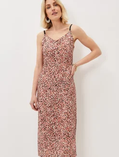 Ellerie Printed Slip Dress