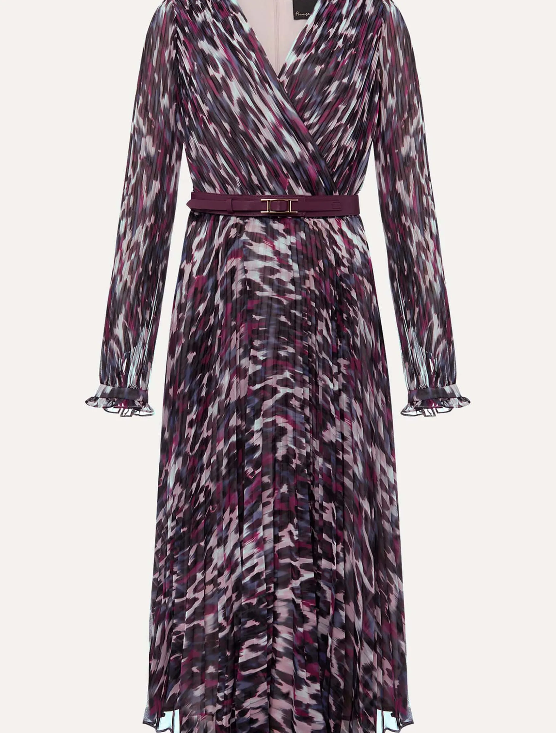 Eloise Animal Pleated Dress