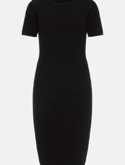 Elsa Ribbed Short Sleeve T-Shirt Dress
