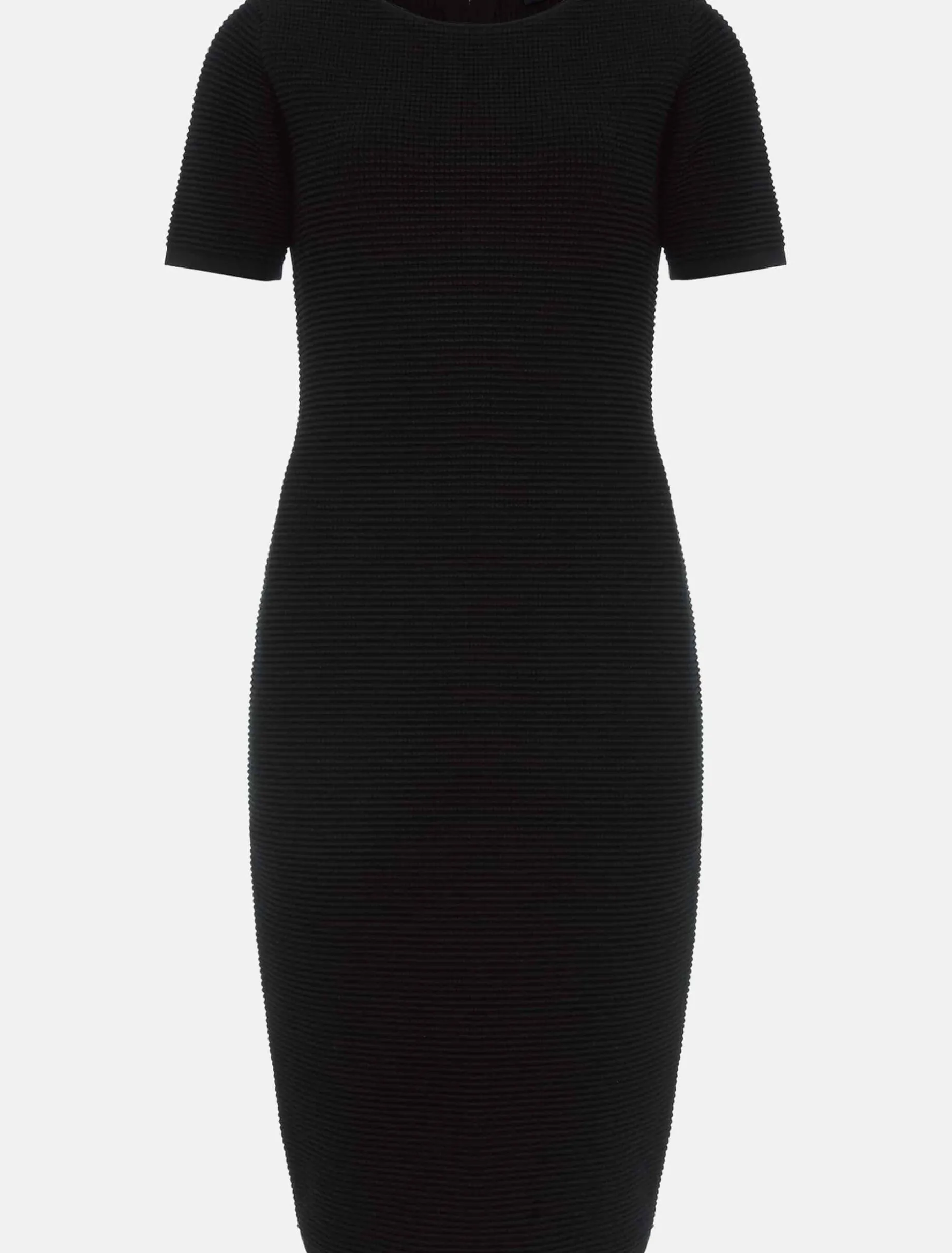 Elsa Ribbed Short Sleeve T-Shirt Dress