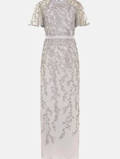 Elsbeth Trailing Leaf Dress
