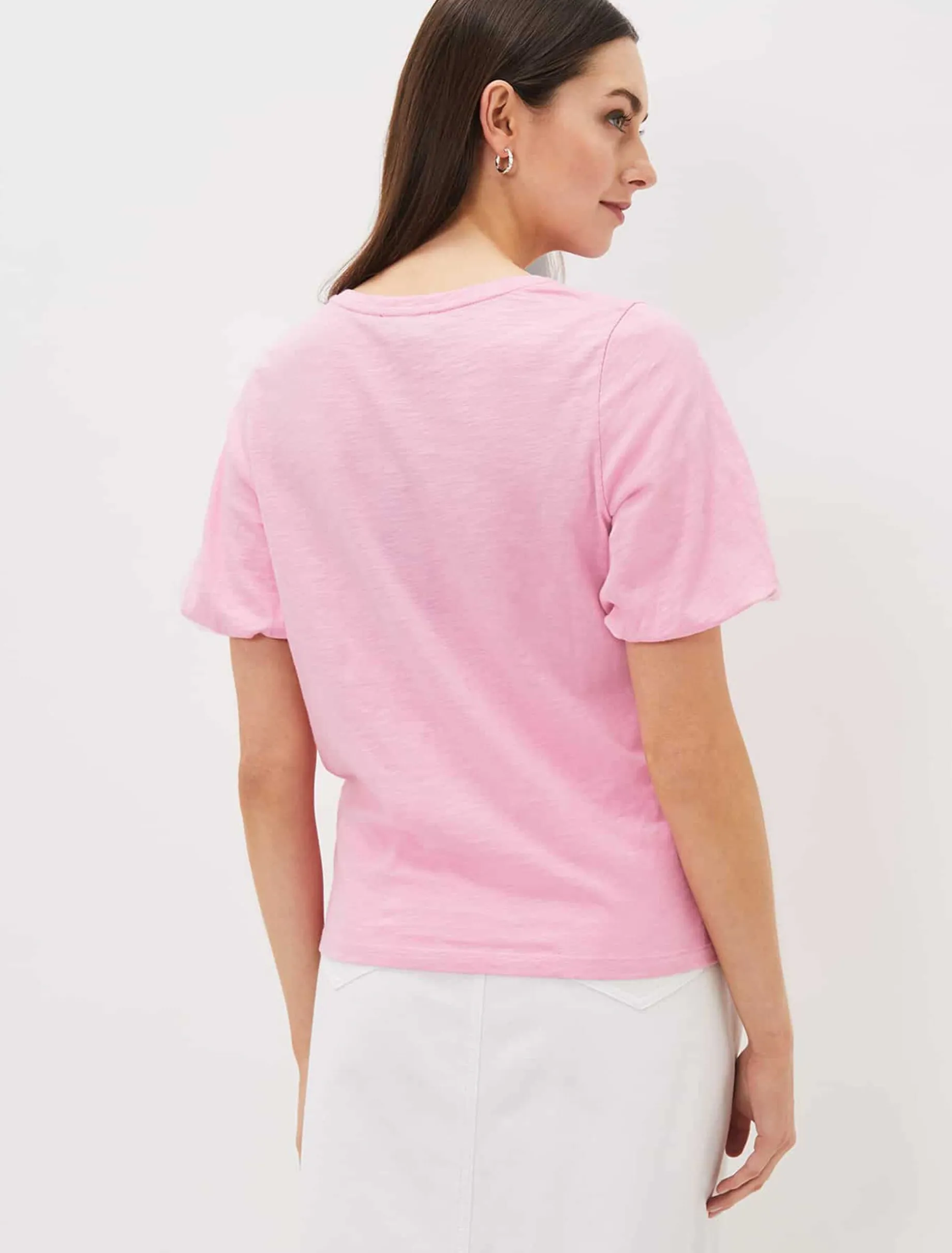 Elspeth Cotton Puff Sleeve Top