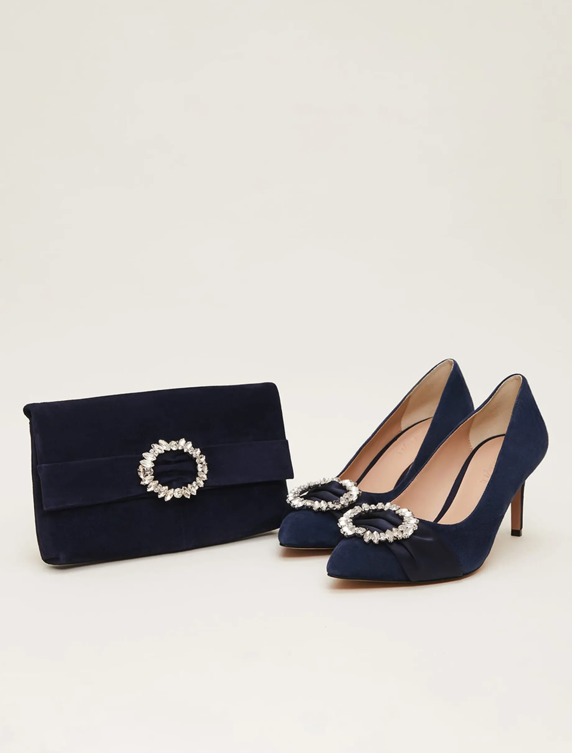 Embellished Court Shoe