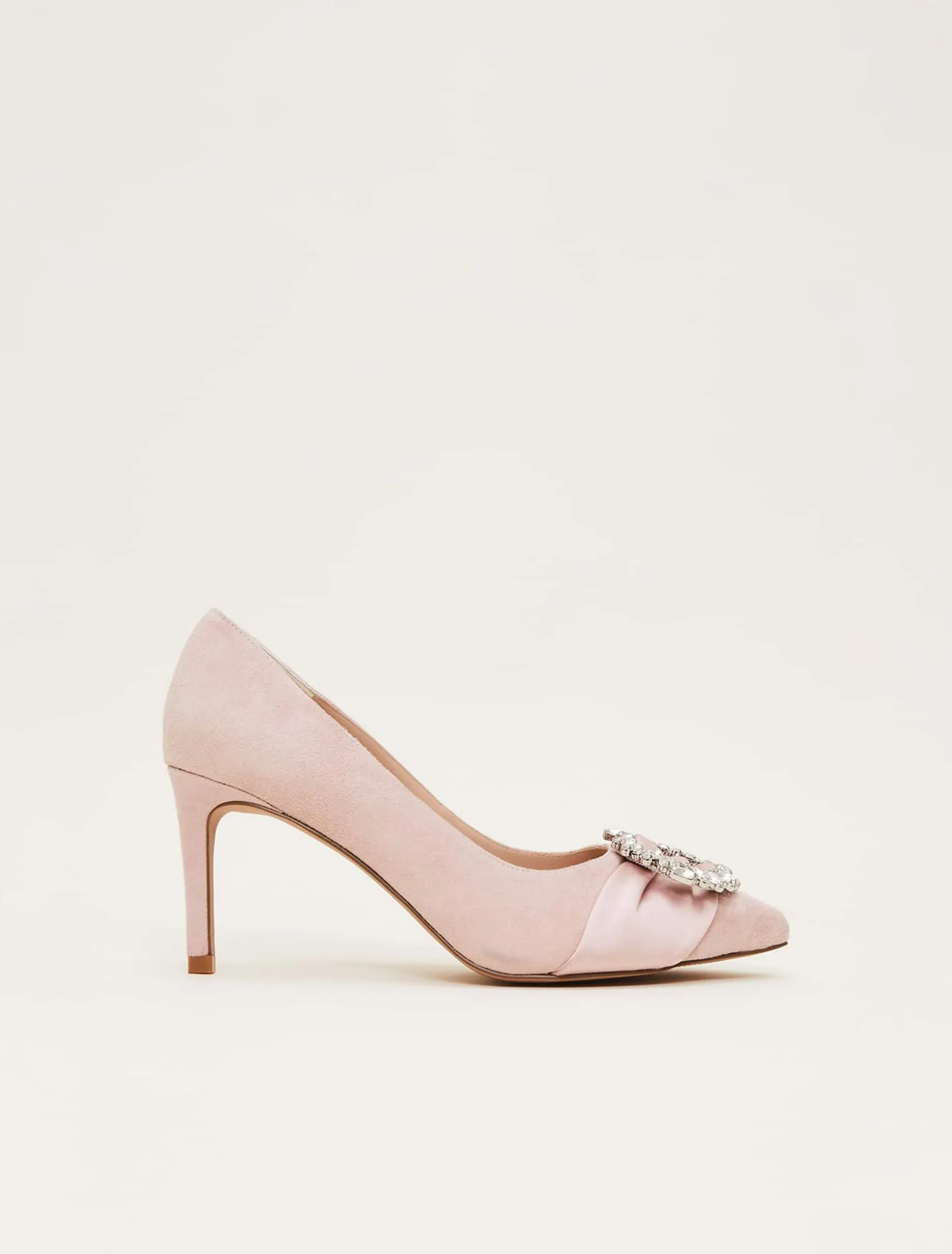 Embellished Court Shoe