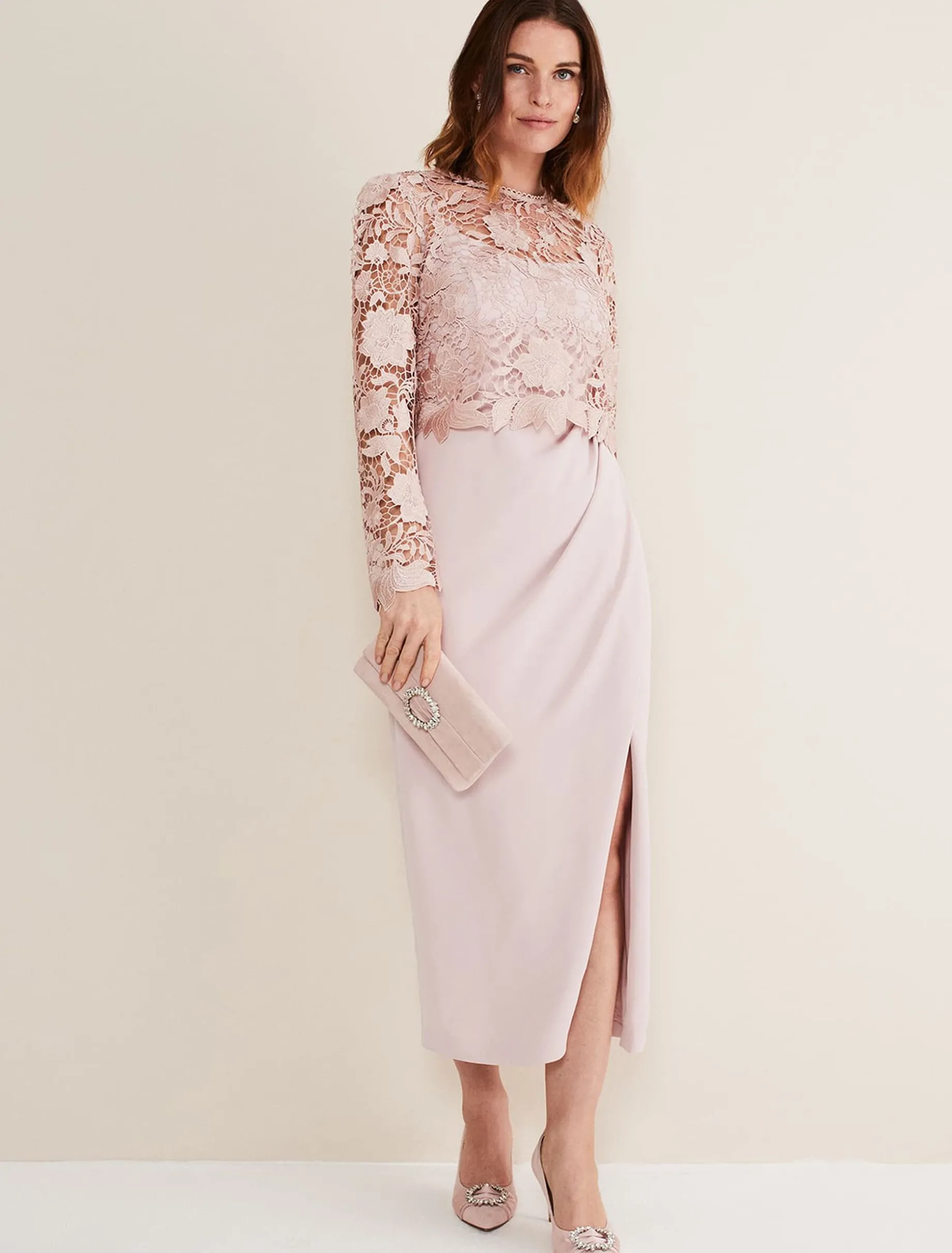 Embellished Court Shoe
