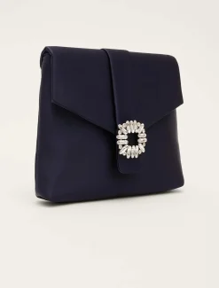 Embellished Envelope Clutch Bag