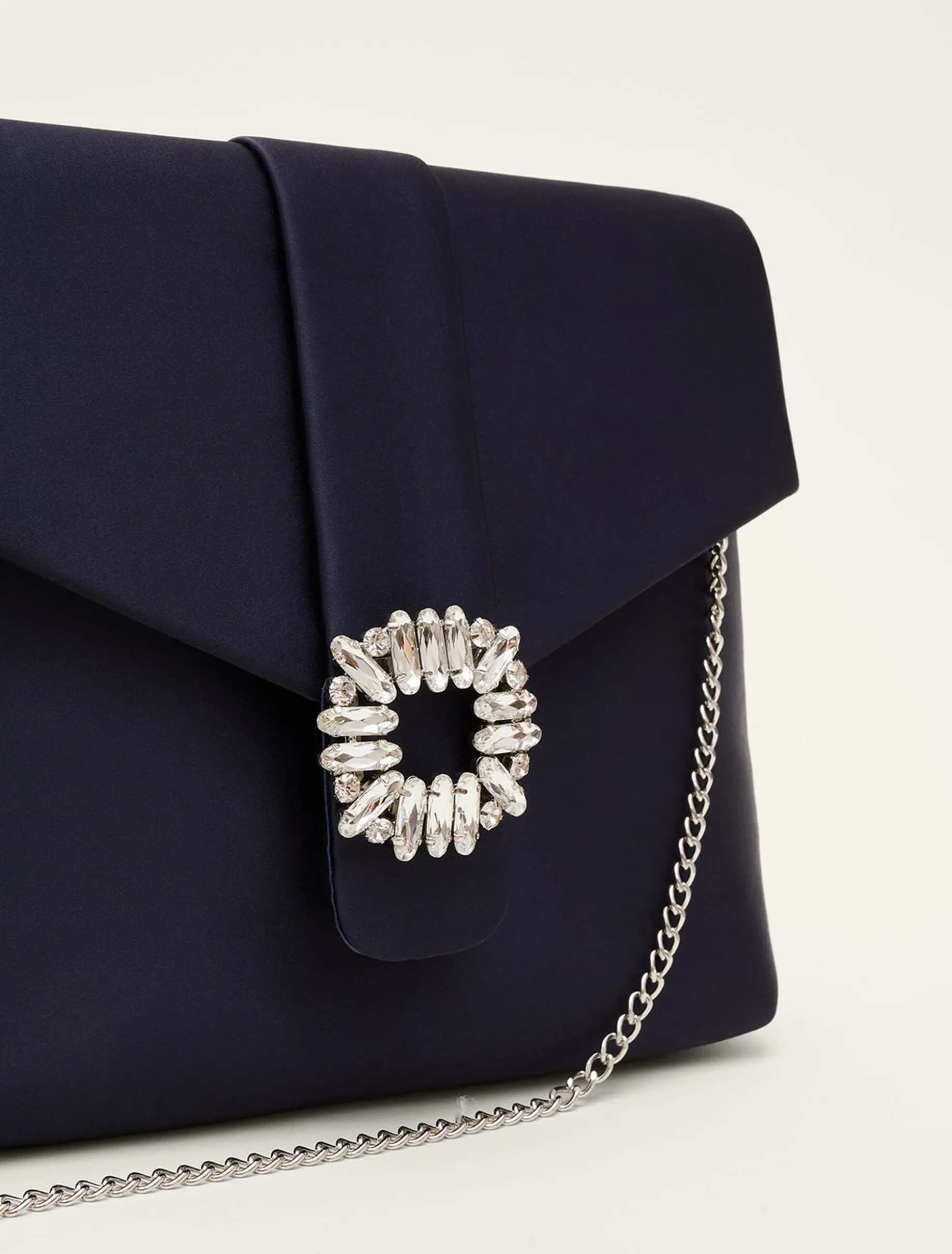 Embellished Envelope Clutch Bag