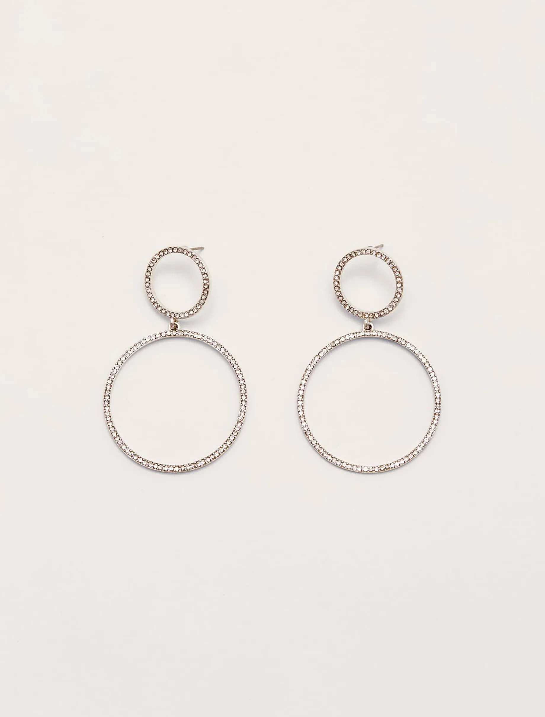 Embellished Hoop Earrings