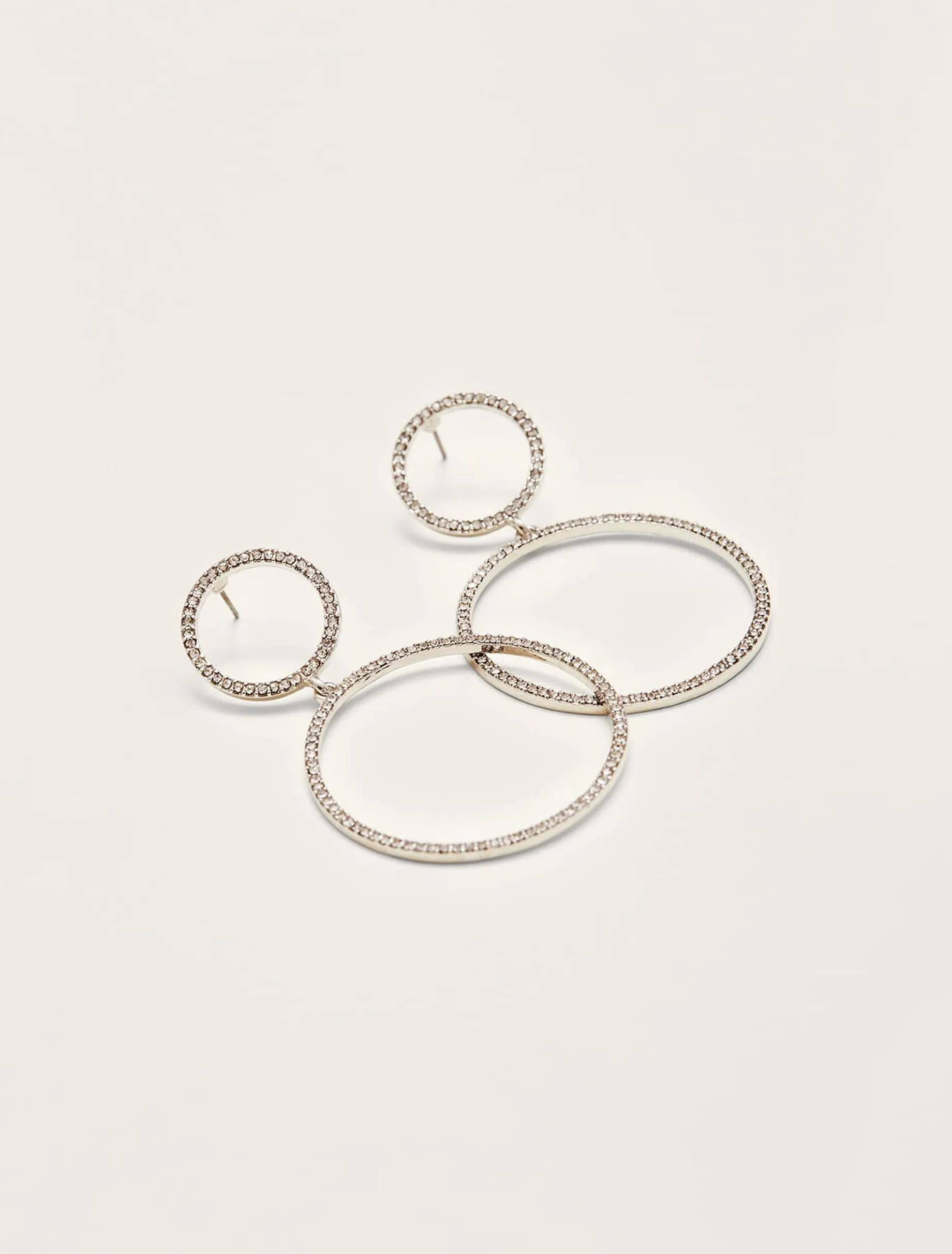Embellished Hoop Earrings