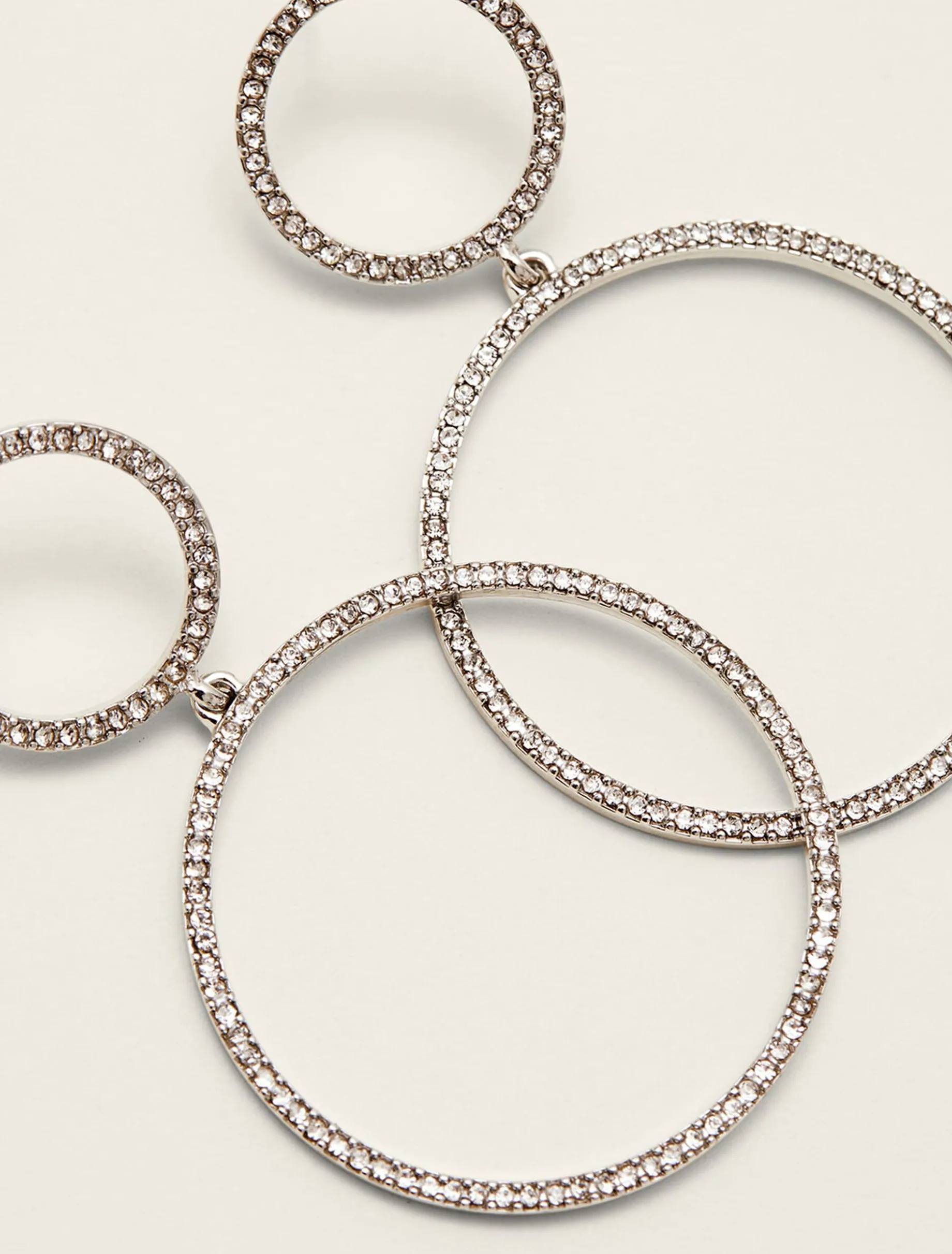 Embellished Hoop Earrings