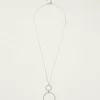 Embellished Hoop Necklace
