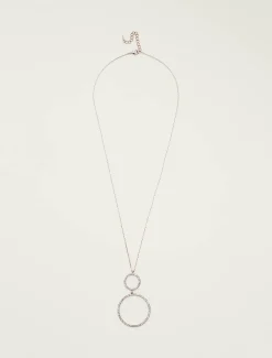 Embellished Hoop Necklace