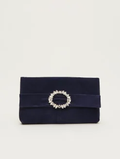 Embellished Slim Clutch Bag