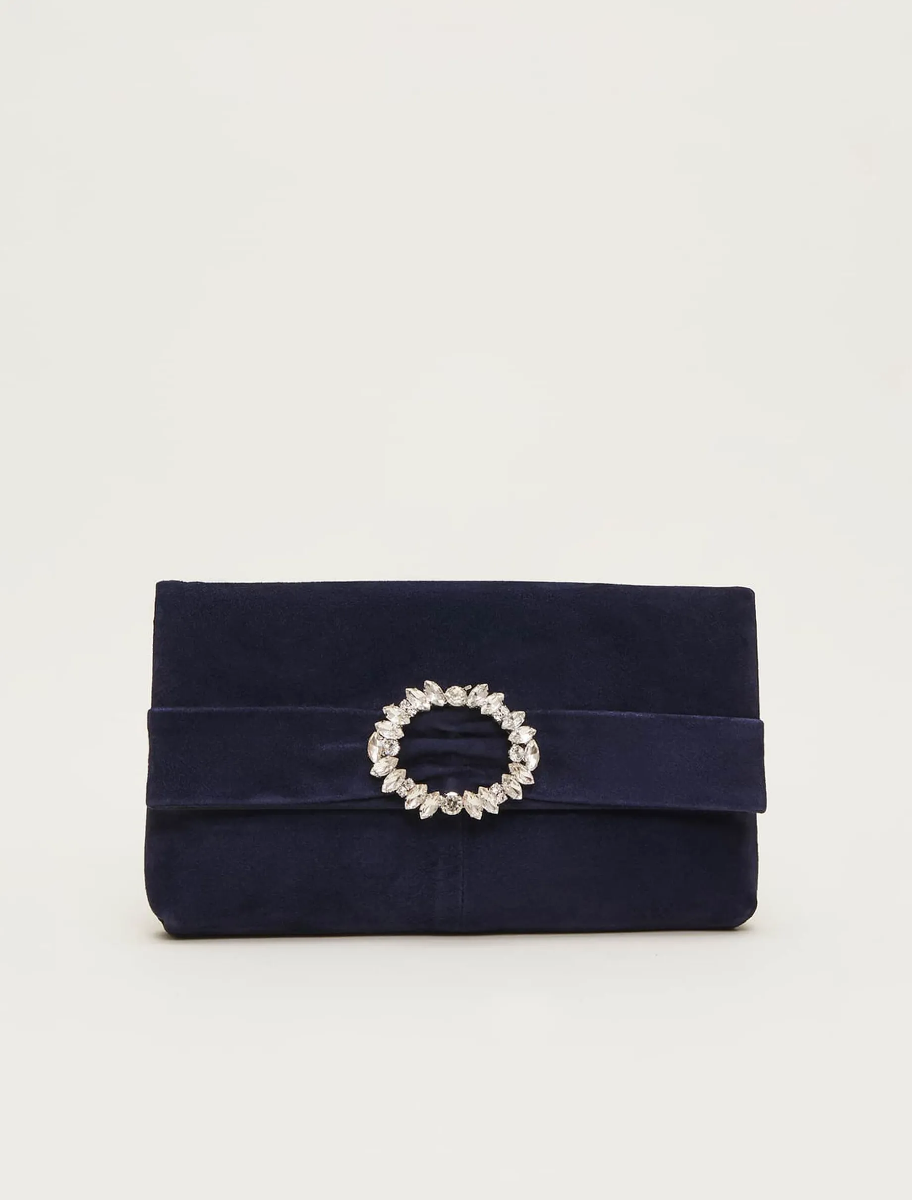 Embellished Slim Clutch Bag