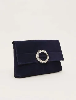 Embellished Slim Clutch Bag