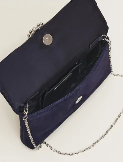 Embellished Slim Clutch Bag