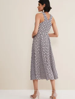 Ember Printed Dress