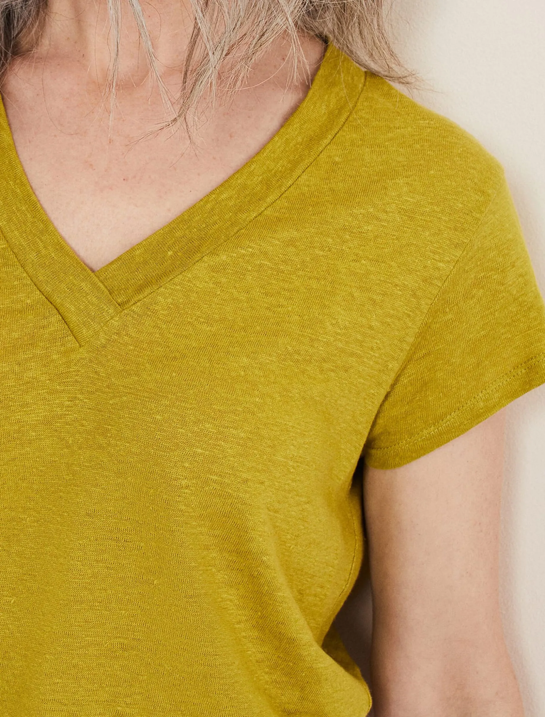 Emera V Neck Top