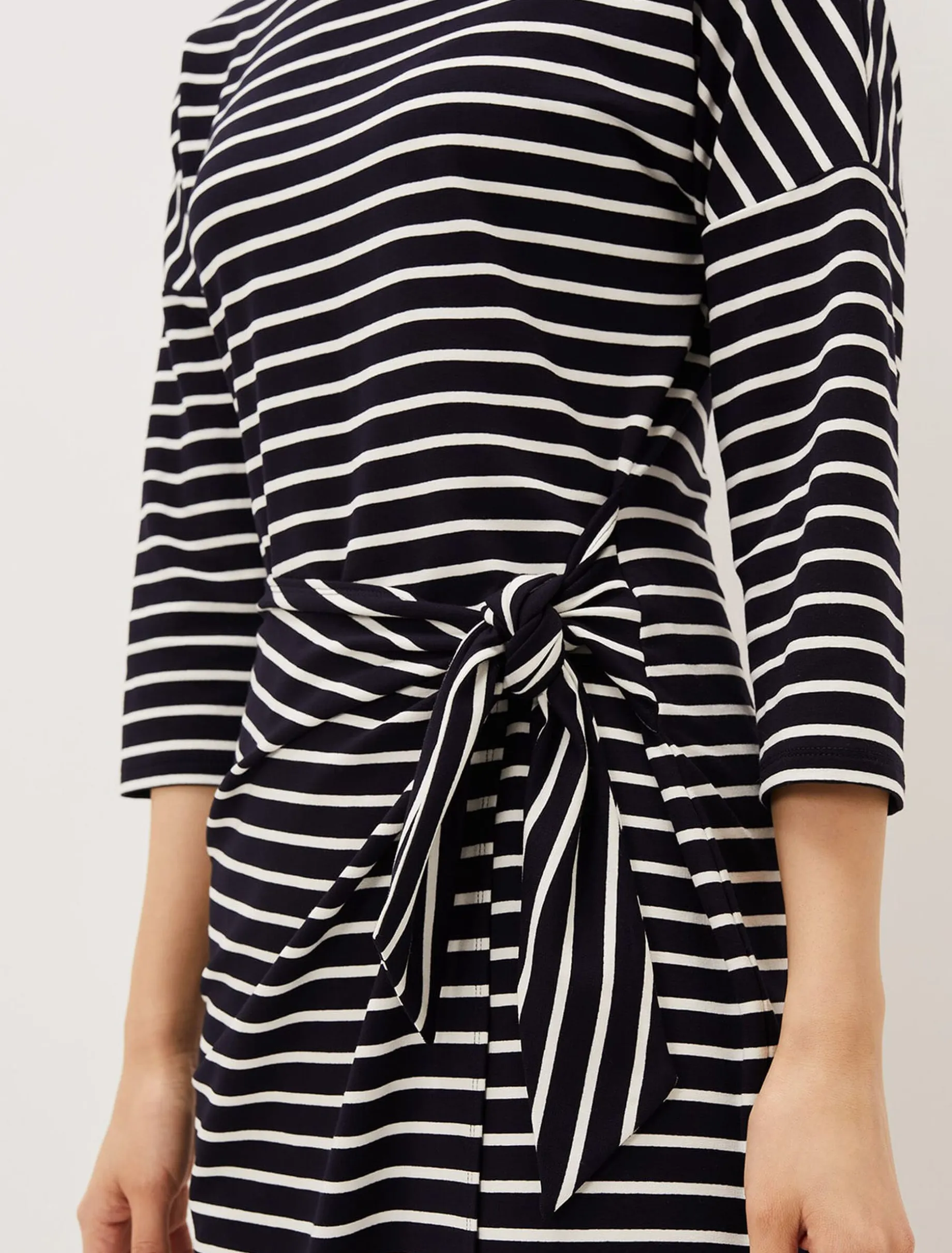 Emerson Stripe Tie Side Dress
