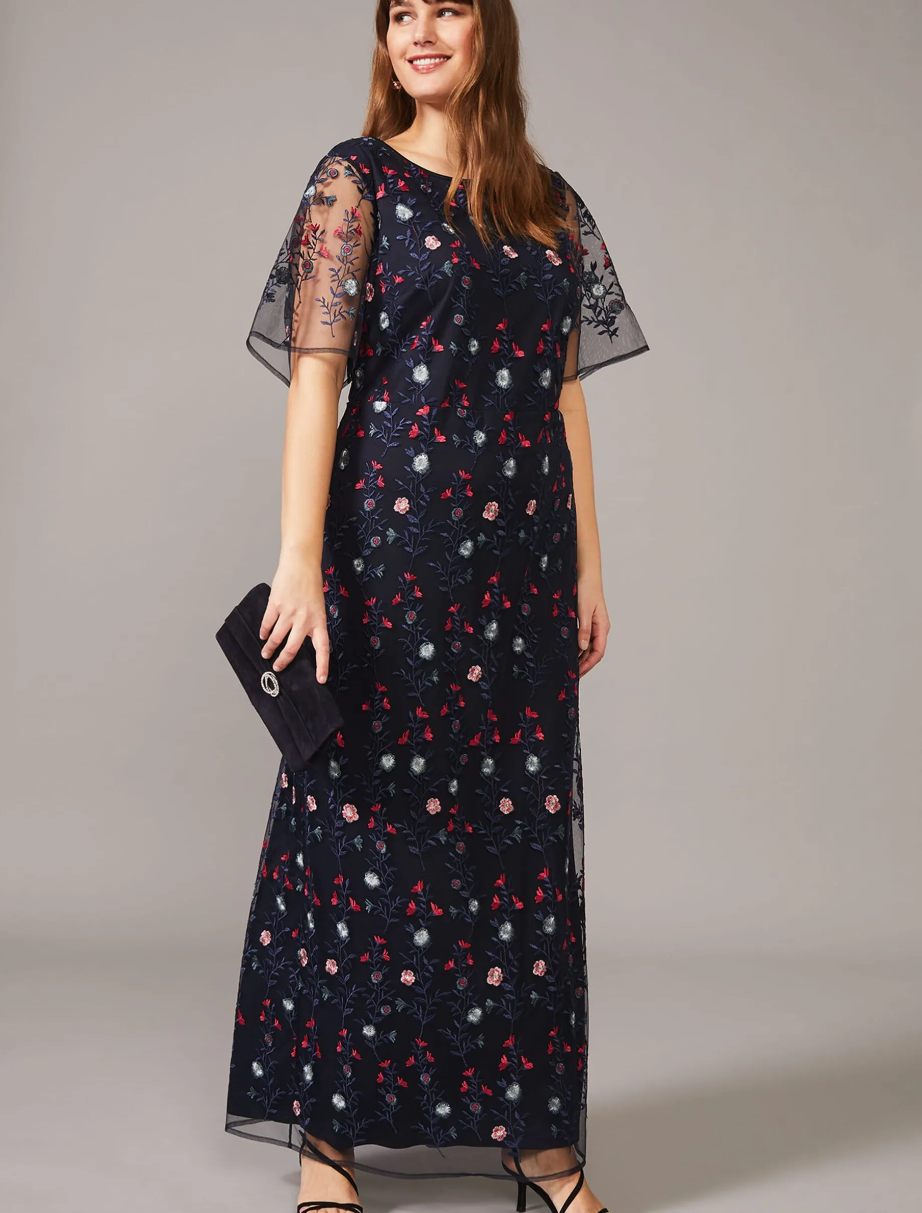 Emily Embroidered Maxi Dress
