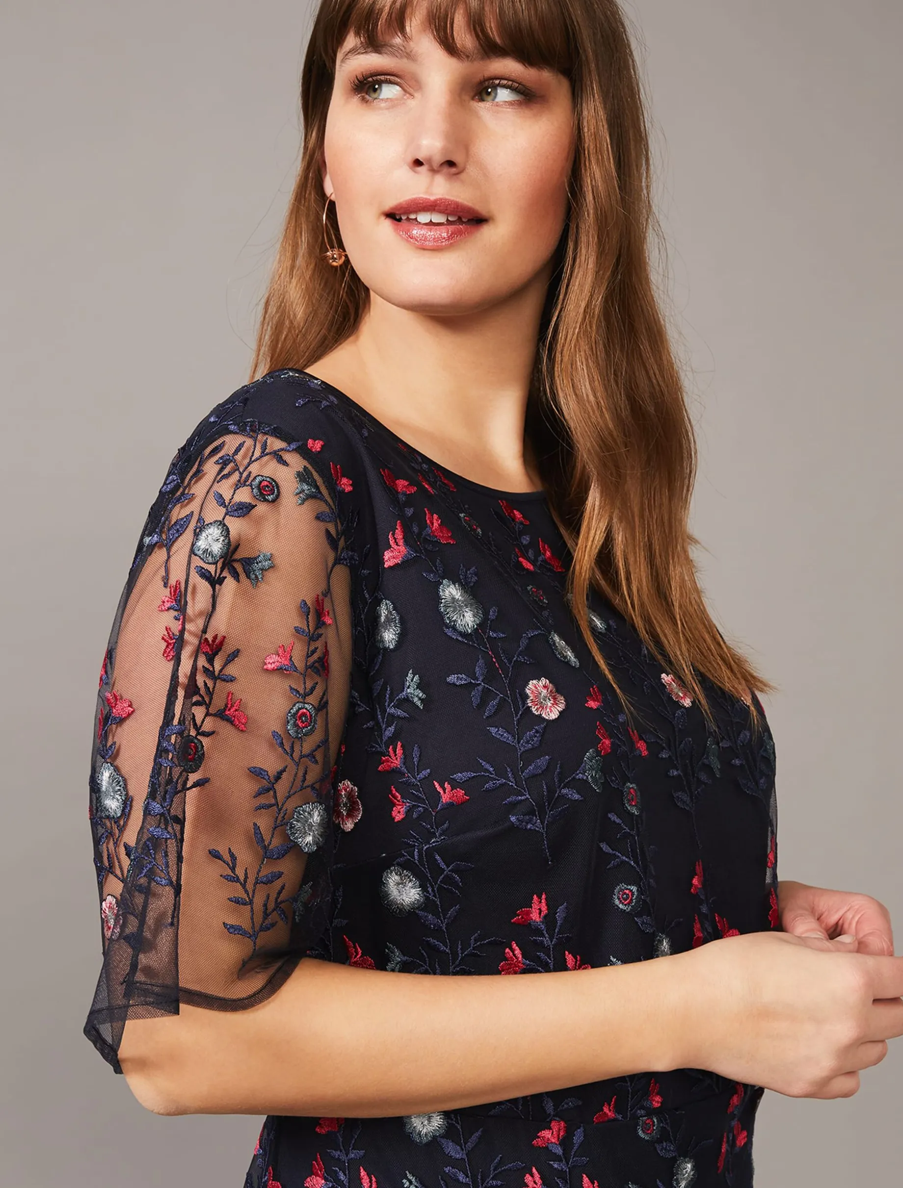 Emily Embroidered Maxi Dress