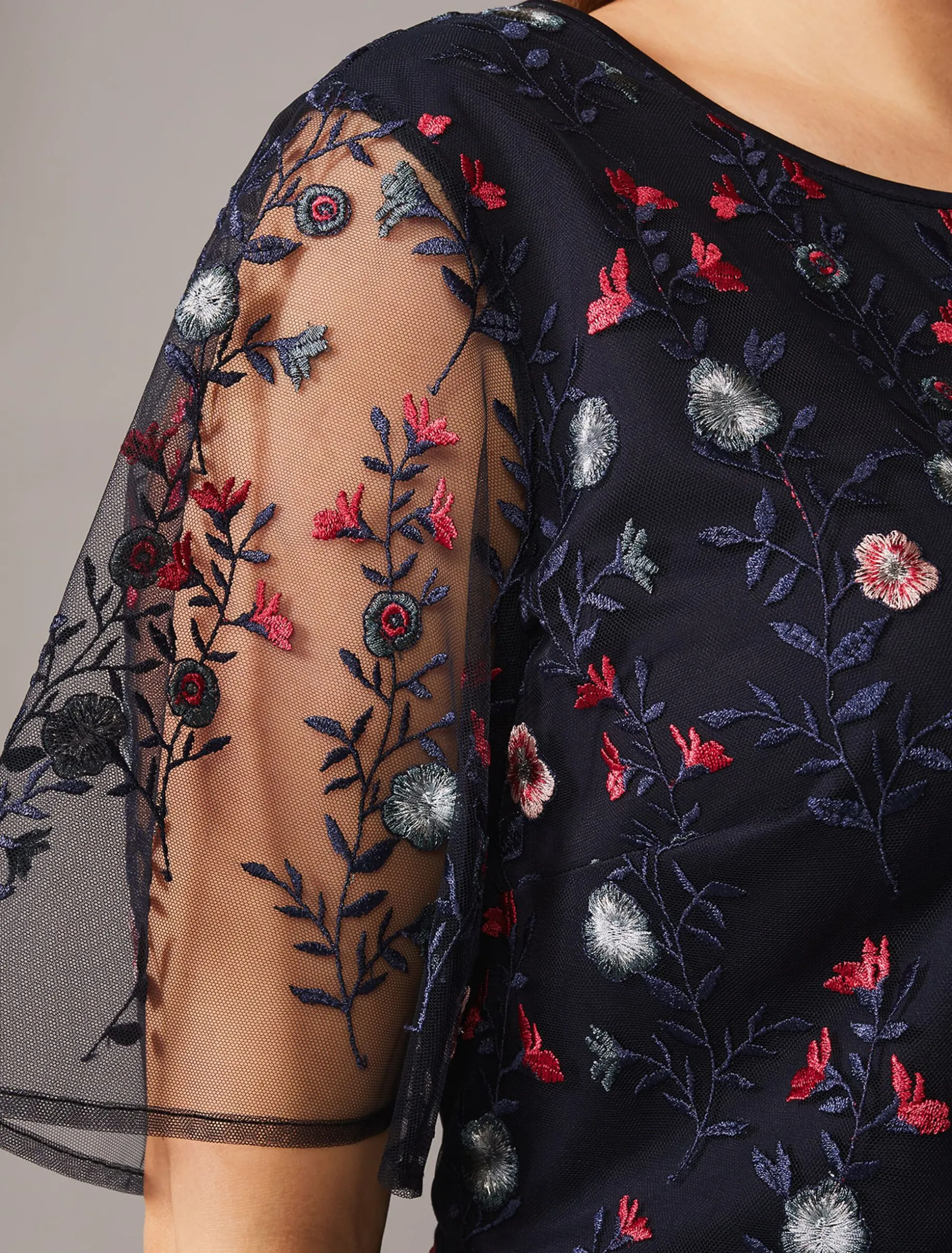 Emily Embroidered Maxi Dress