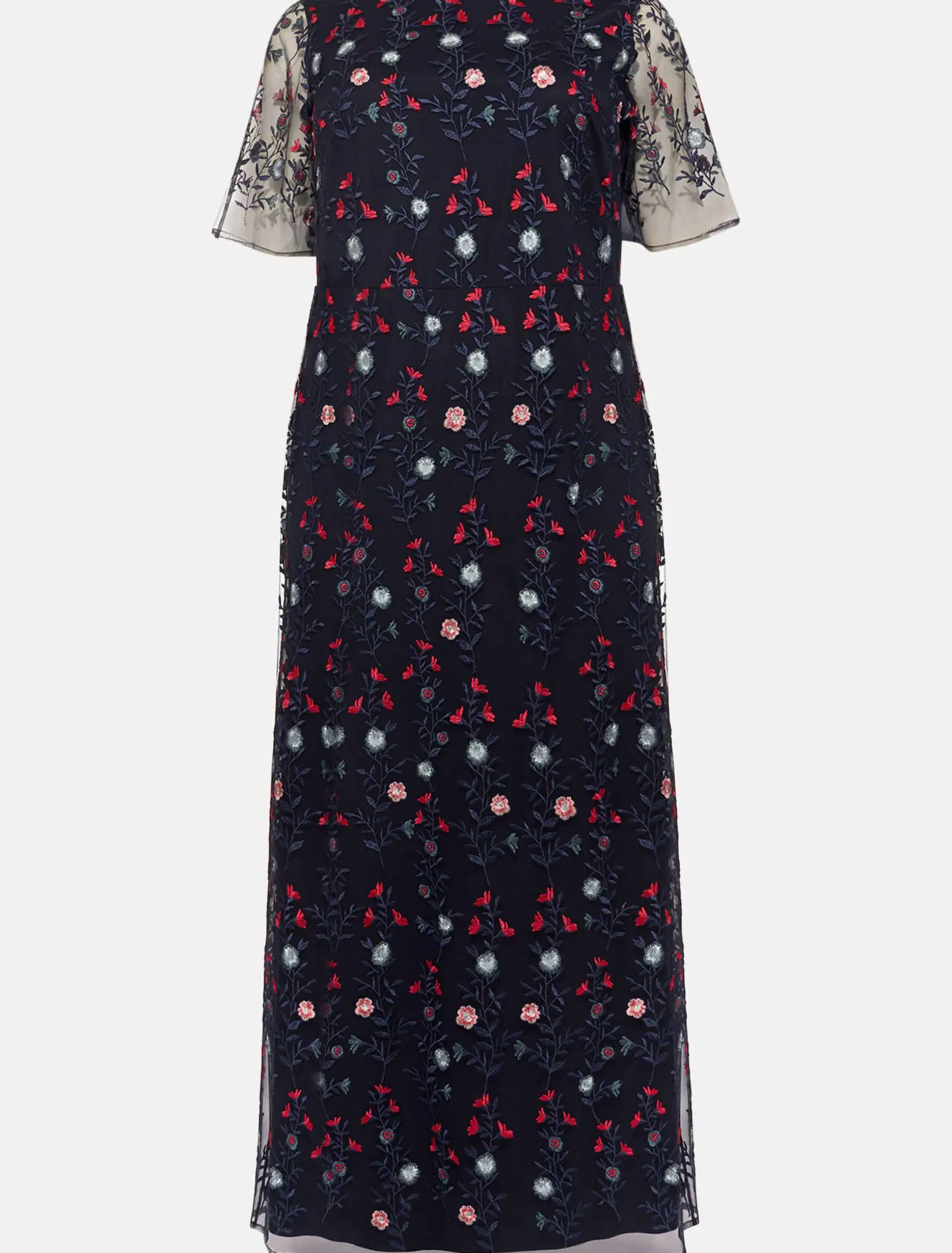 Emily Embroidered Maxi Dress