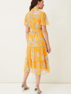Emmalyn Tiered Georgette Dress