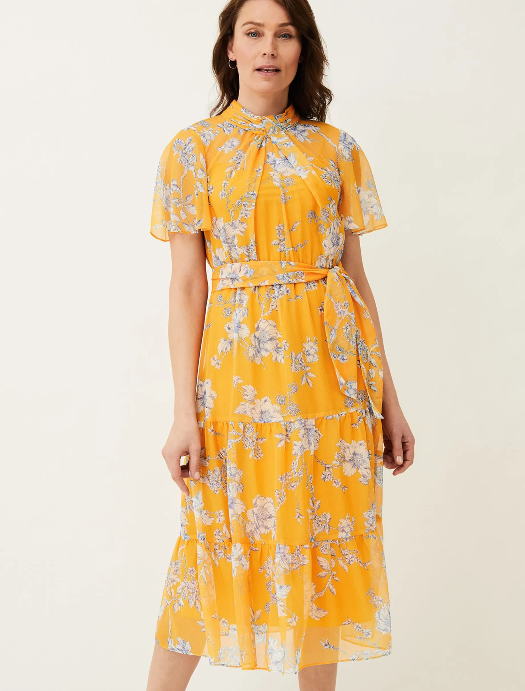 Emmalyn Tiered Georgette Dress