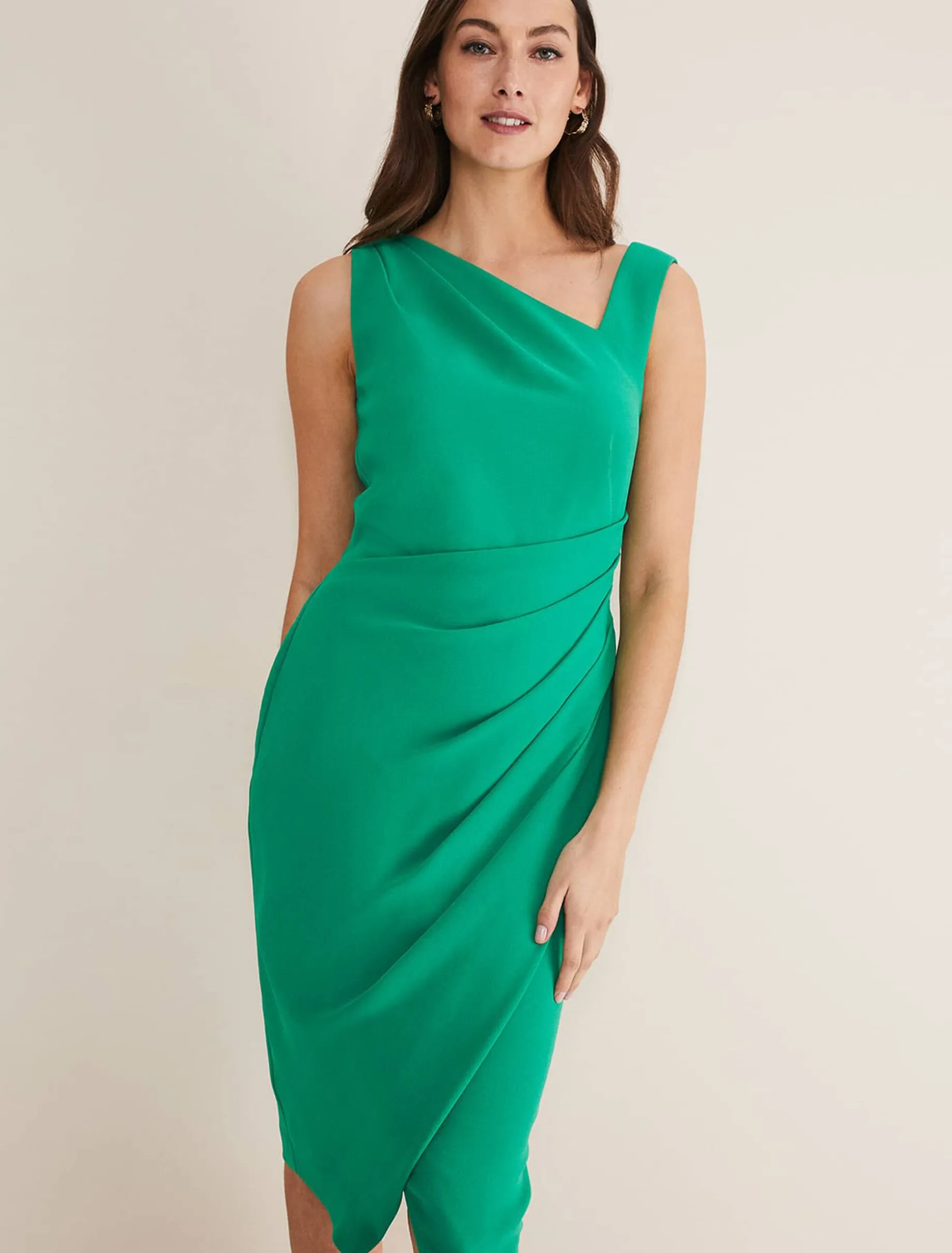 Emmie Asymmetric Hem Dress