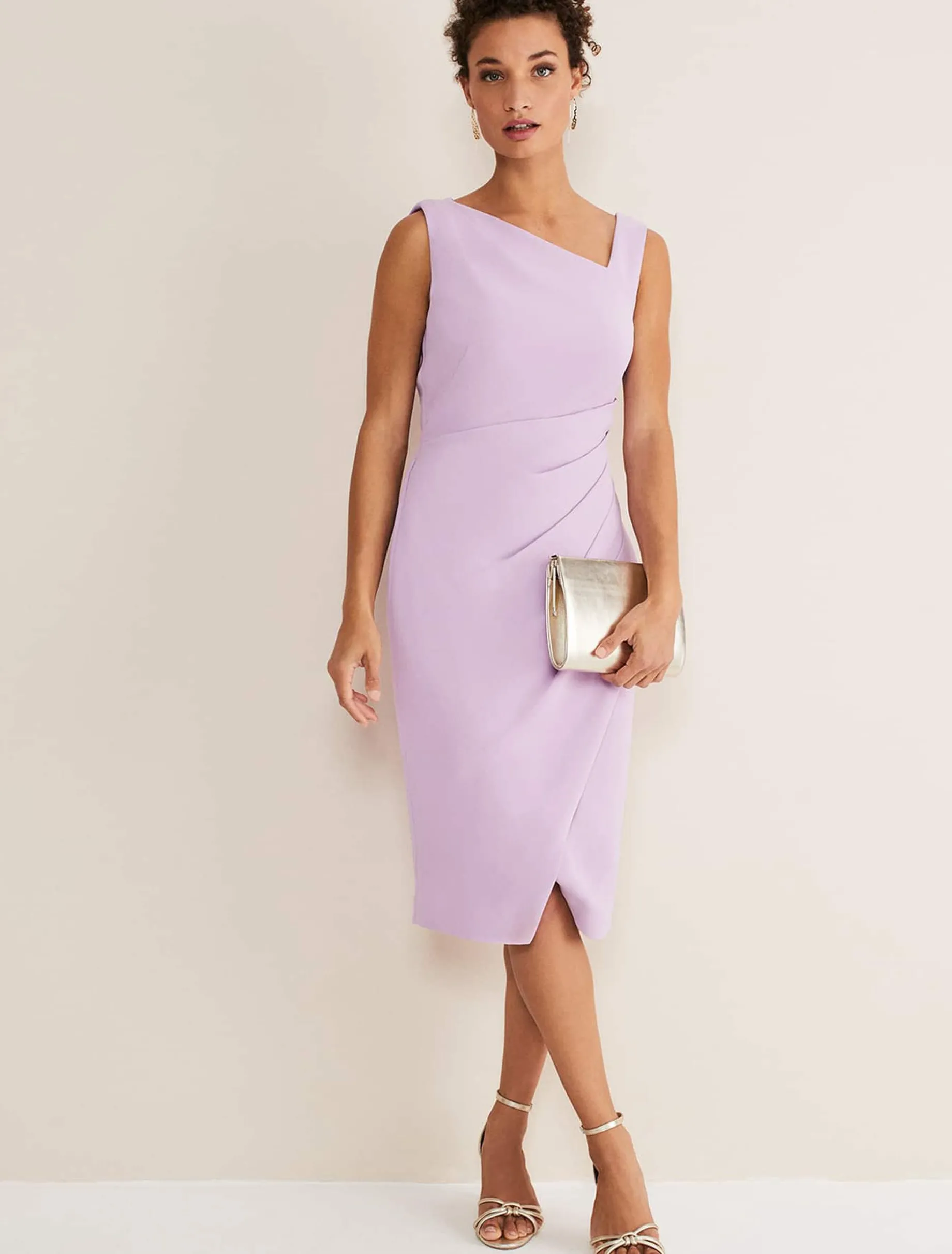 Emmie Asymmetric Hem Dress