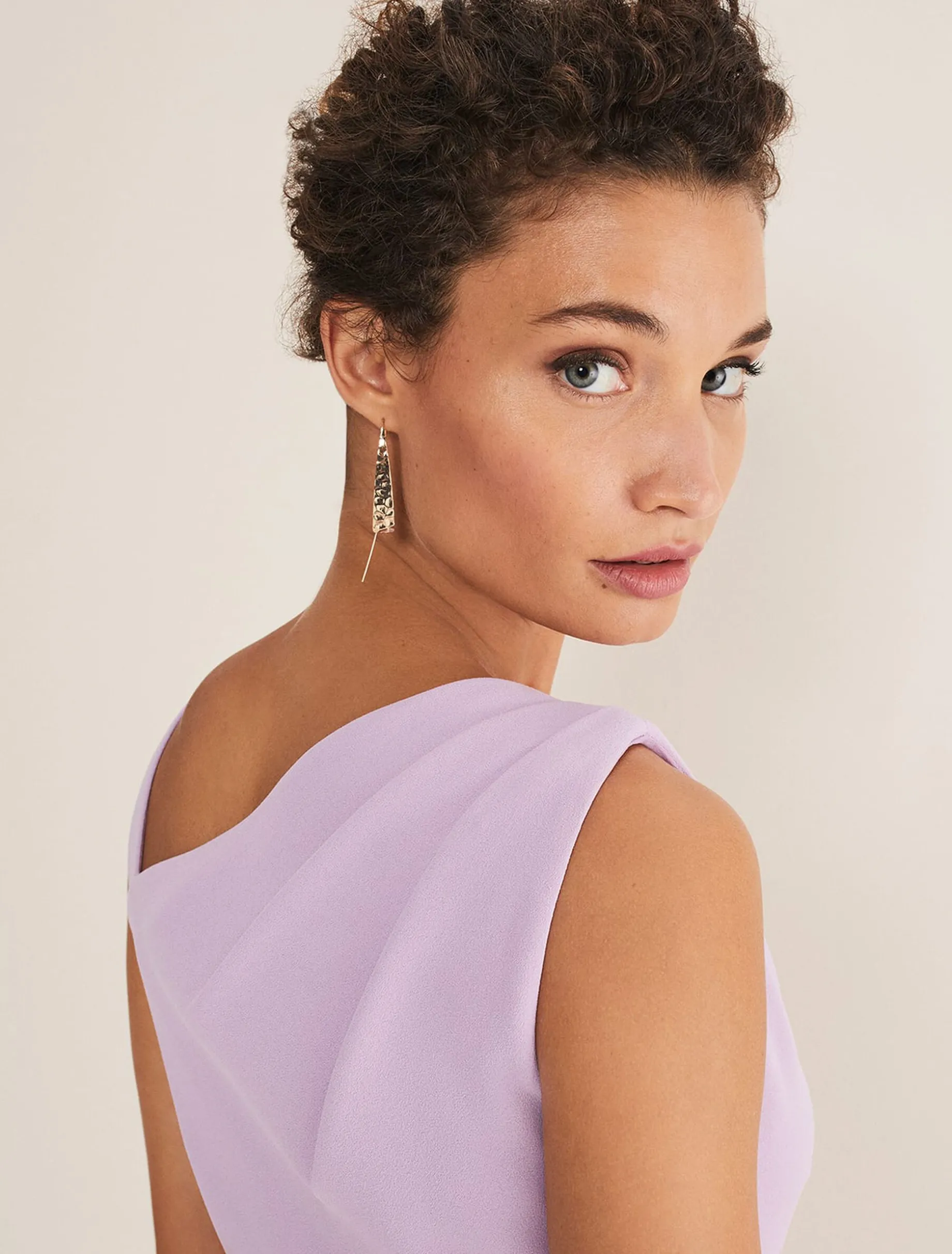 Emmie Asymmetric Hem Dress