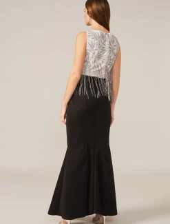 Esme Beaded Fringe Dress