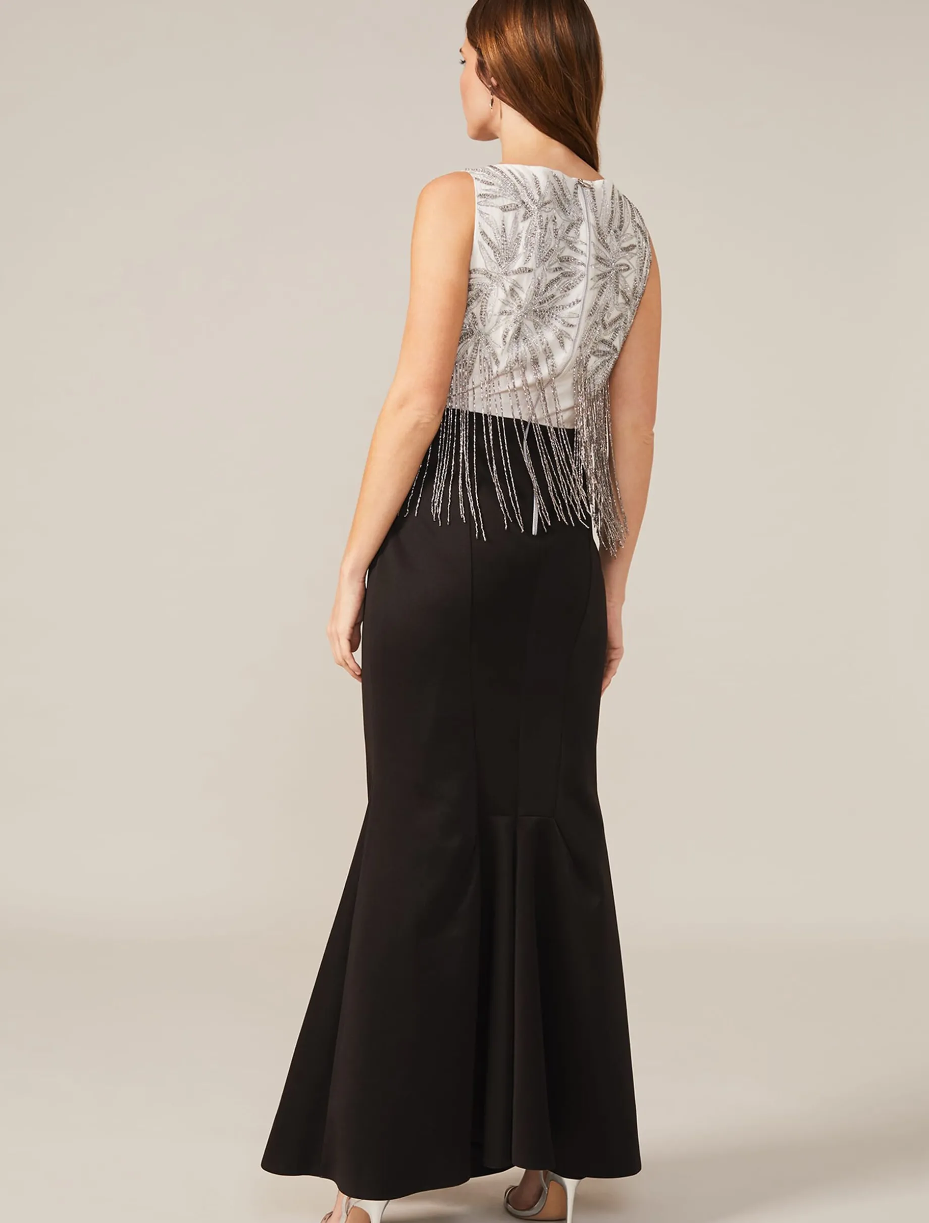 Esme Beaded Fringe Dress