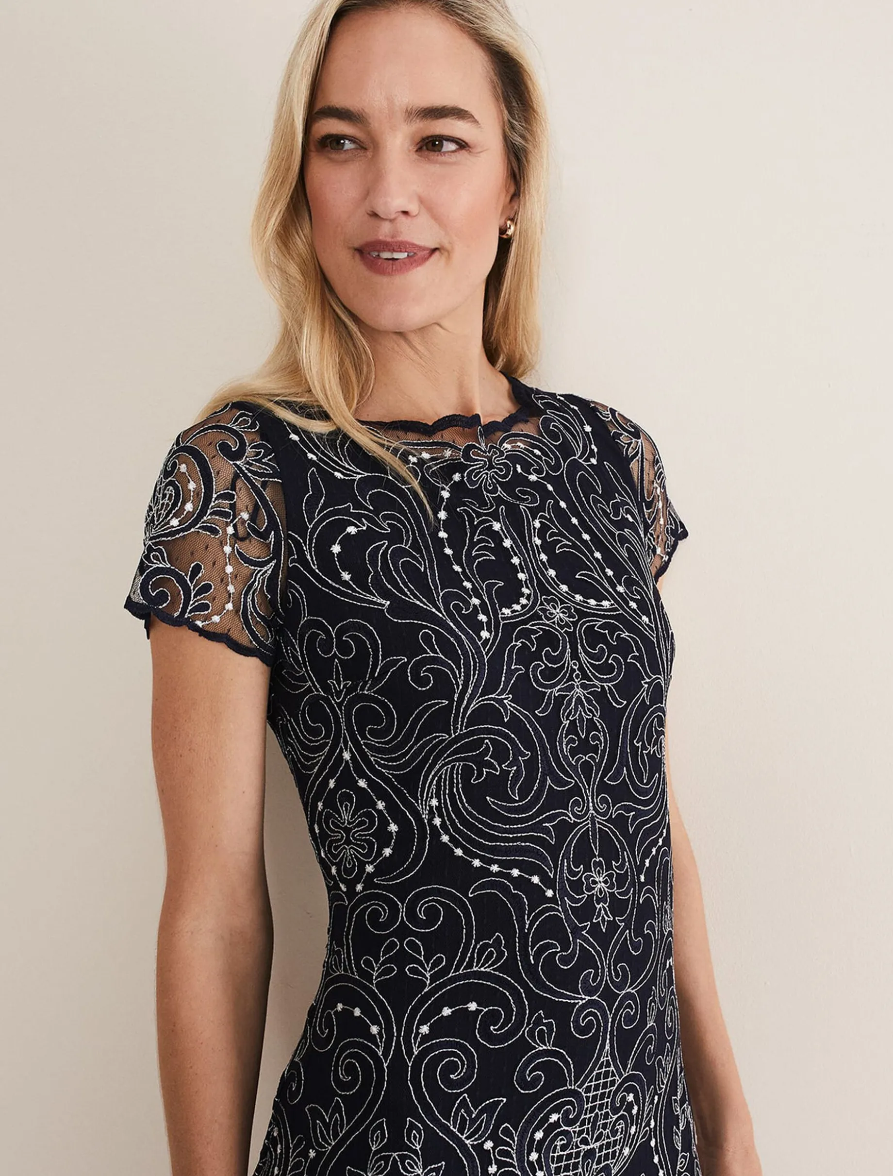 Esme Embroidered Dress