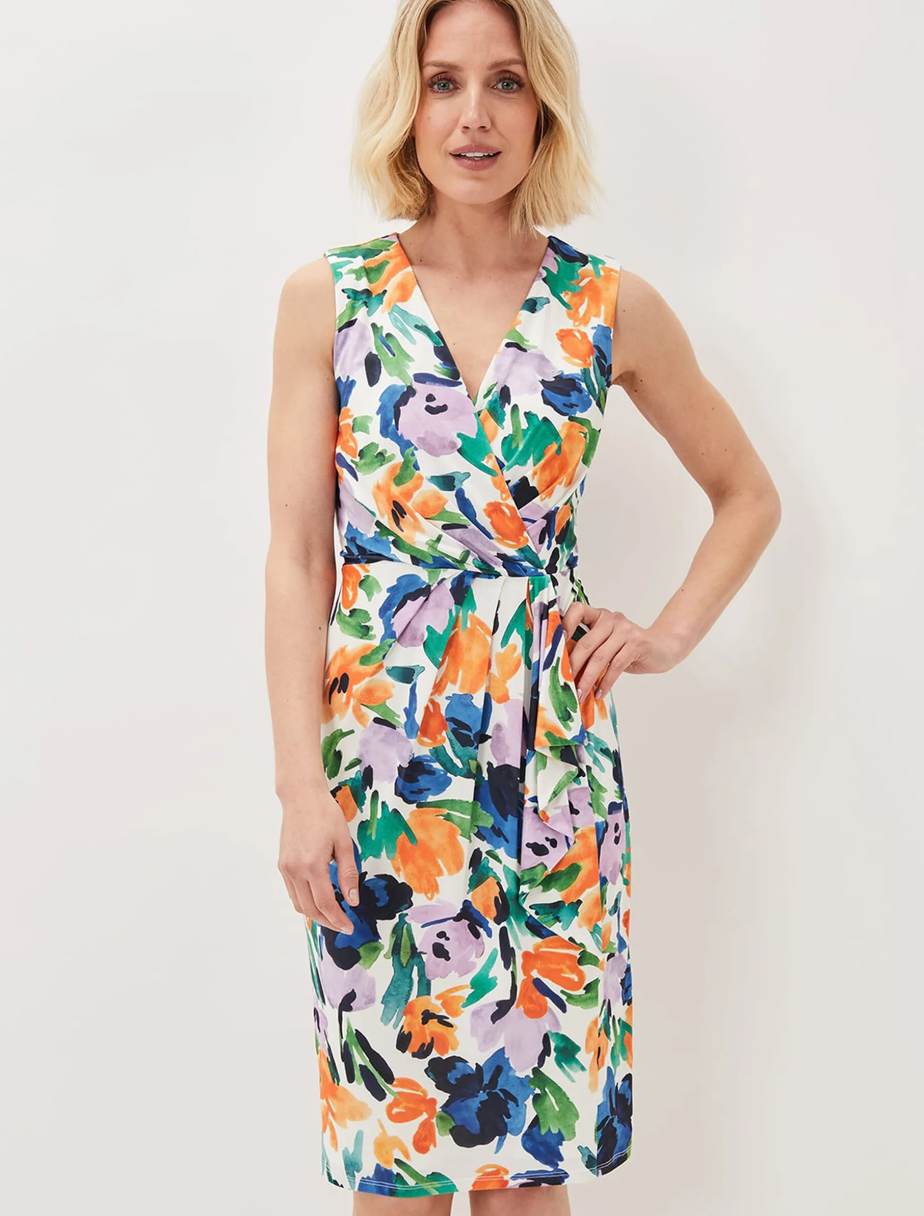 Essie Floral Midi Dress