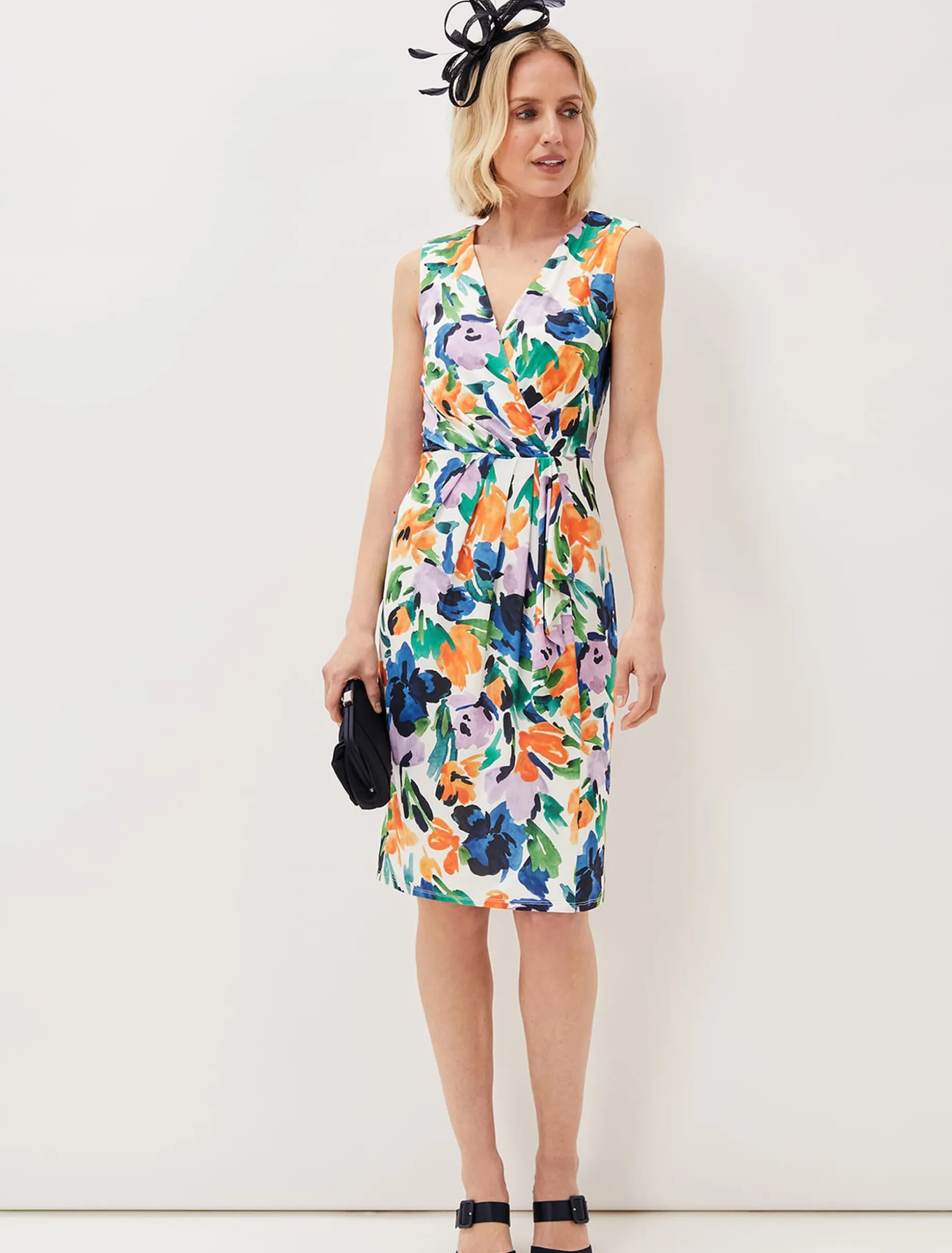 Essie Floral Midi Dress