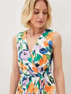 Essie Floral Midi Dress