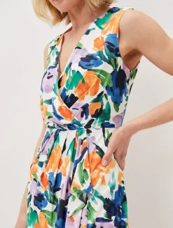 Essie Floral Midi Dress