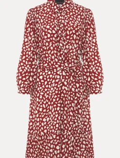 Este Spot Swing Dress